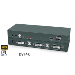 2 Port KVM switches to DVI, USB and AUDIO DANBIT A / S