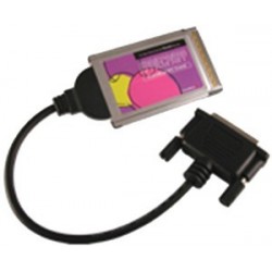 PCMCIA card with LPT Parallel port DB25