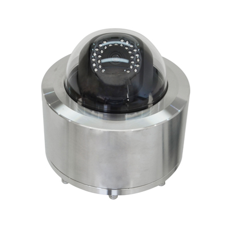 2MP ATEX EX IP Dome kamera i 304 Steel House för zon 1 och 2 områden med explosiva gaser och damm