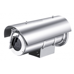 2MP ATEX Zone 1 & 2 IP Bullet Camera: Steel Housing, IP66, Window Wiper