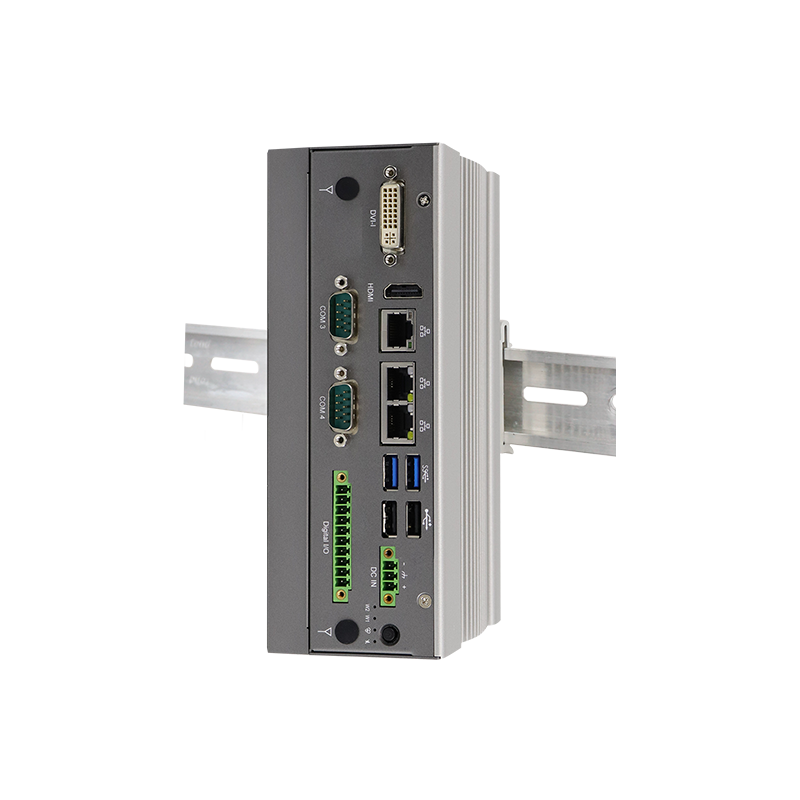 EMBEDDED FANLESS PC TPM2, RS232, USB, DIN montage, SIM, IOT Gateway,