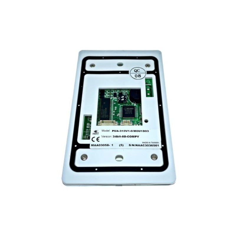 RFID-läsare 13,56MHz Mifare, Vattentät - DECIMAL 8 siffror, 32bit, HID - keybord emulering