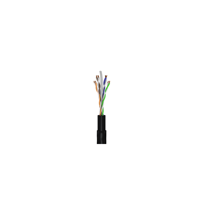 Outdoor network cable UTP unshielded Cat6 UV resistant large temperature range