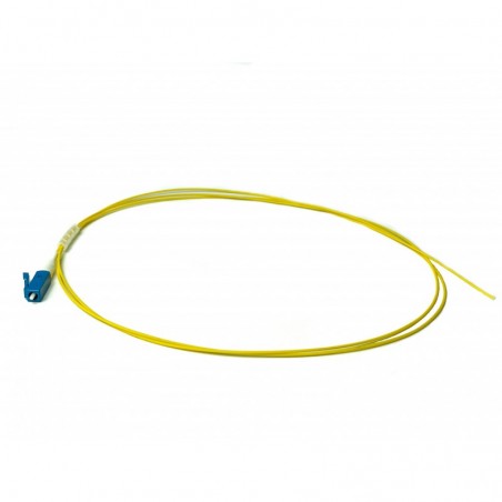Pigtail fiberkabel Single mode, LC-PC, 2m, 9 / 125my, gul, LSZH, Simplex