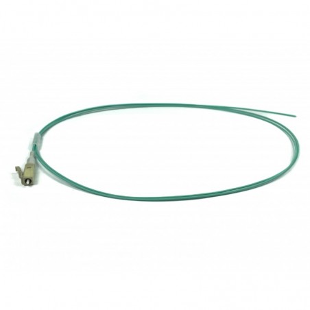 Pigtail fiberkabel Multi-läge, LC-PC 0,5, 50 / 125my, OM3, Aqua, LSZH, Simplex