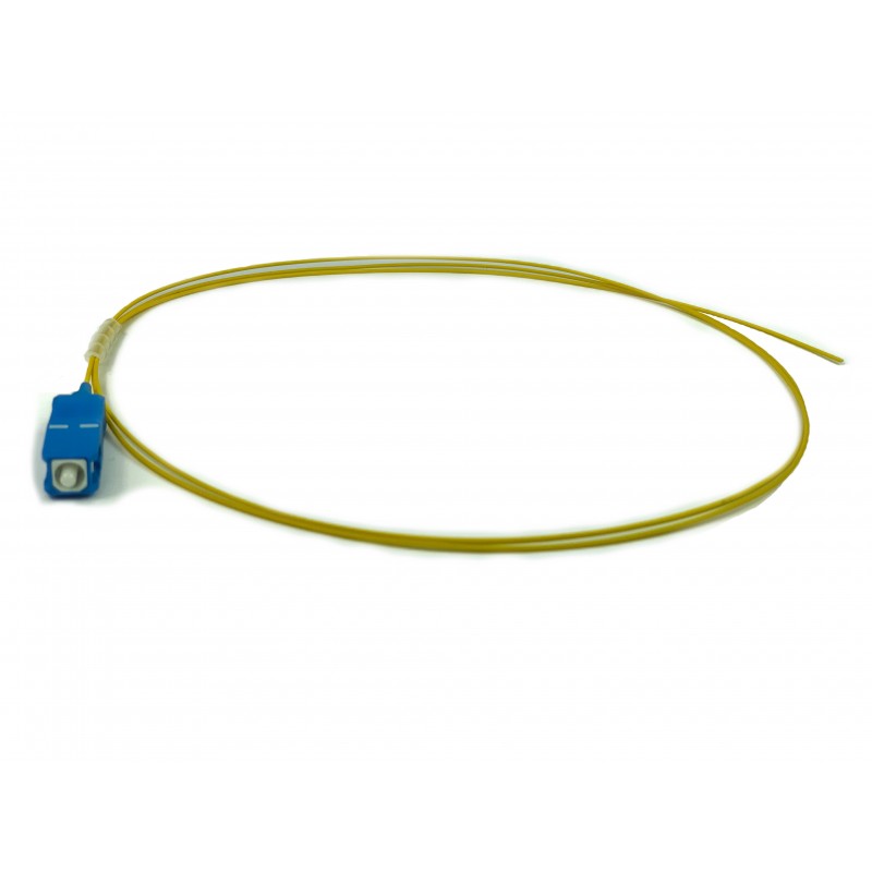 Pigtail Fiber Cable, Single Mode, SC-PC 0.5m, 9 / 125my, Yellow, LSZH, Simplex