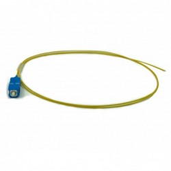 Pigtail Fiber Cable, Single Mode, SC-PC, 1m, 9 / 125my, Yellow, LSZH, Simplex