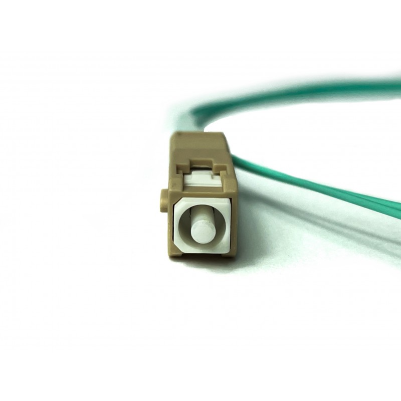 Pigtail Fiber cable, Multi-mode SC-PC, 1m, 50 / 125my, OM3, Aqua, LSZH, Simplex