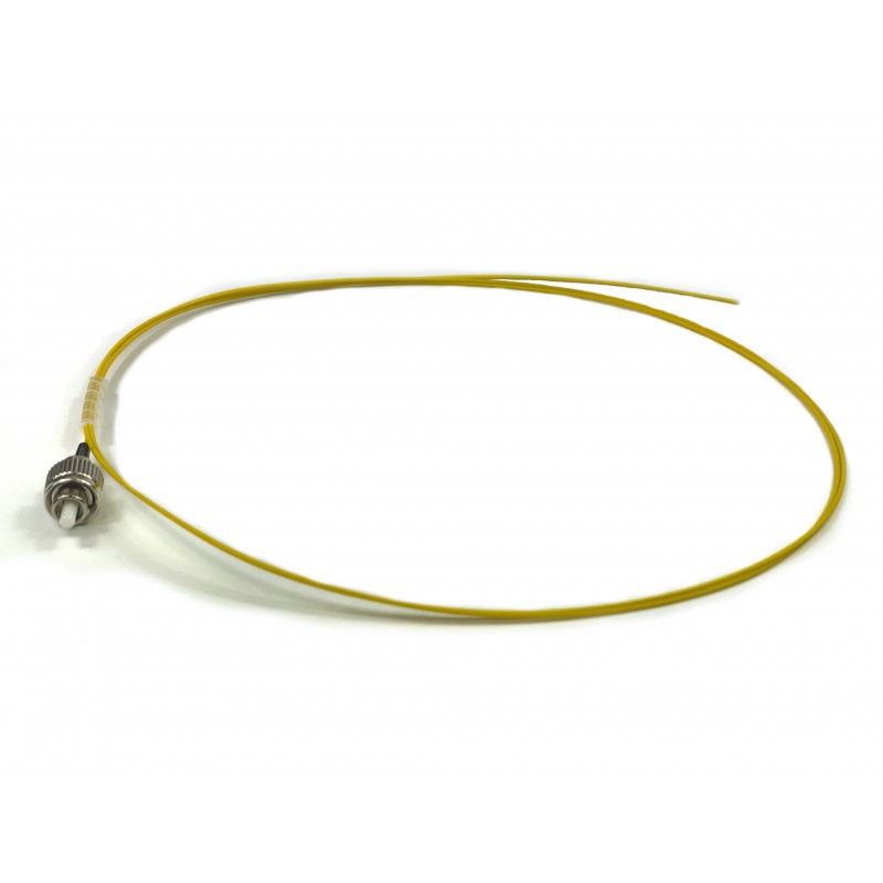 Pigtail Fiber cable, single mode, FC-PC, 3m, 9 / 125my, Yellow, LSZH, Simplex