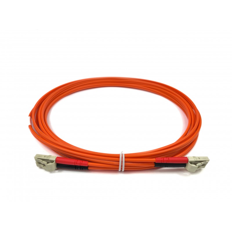 Fiber patch cable - LC multi mode in many lengths - 0.5 to 600m - DANBIT