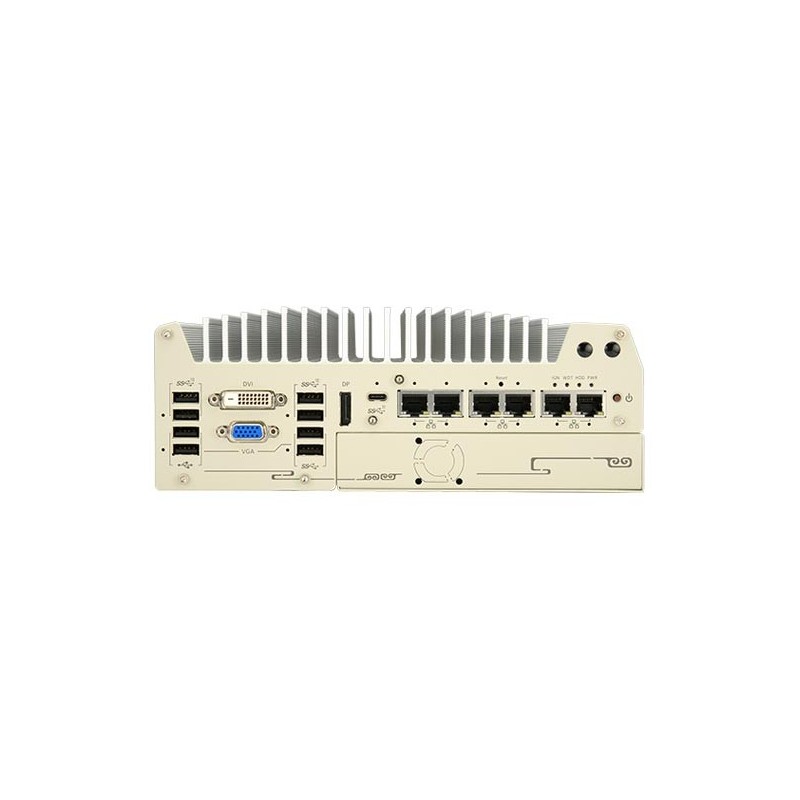 Fanless PC  14.Gen Wall/Vesa, 6xLAN USB 3.2, i7/i9/i3 TPM 2.0, MIL-STD-810H wide temperature