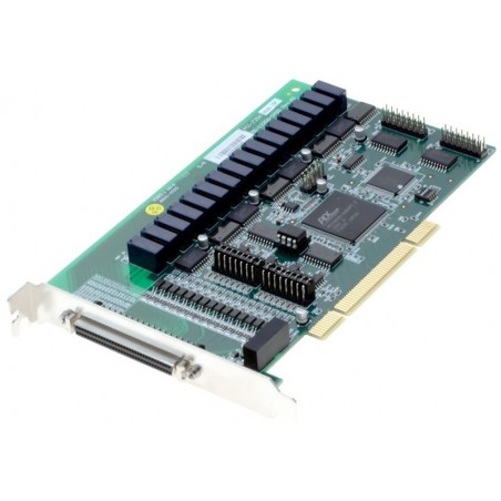 Adlink PCI-7256. 16 kanalers isolerede digitale input, 16 kanalers latching relæ output, PCI