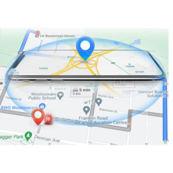 GPS tracker with SOS button, optimized for Smartphones