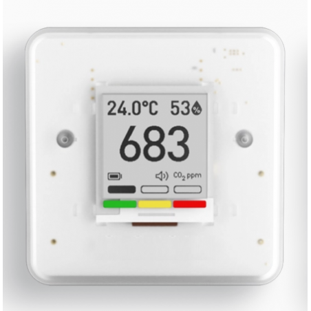 Luftkvalitetsmätning CO2-fukt, temperaturtryck