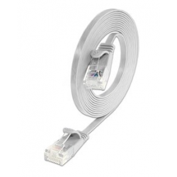 RJ45 Cat6 UTP cable. Flat design, very flexible with speed up to 1000Mbps