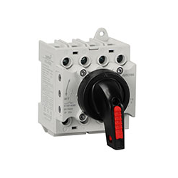 DC safety switch for solar circuit