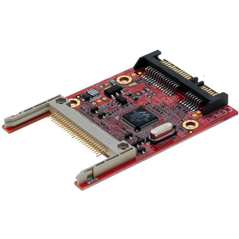 CF kort in SATAportenforCF kort adapter