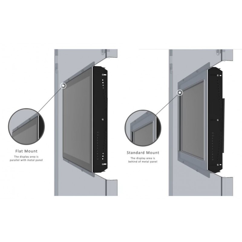 21.5" Open Frame TFT Monitor for Medical, Machine Mounted vesa, Stand, Mounting Bracket UL Approved