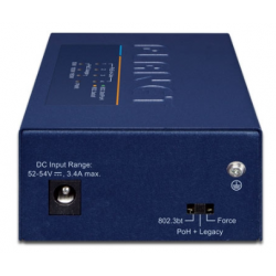 4-Port Multi-Gigabit 802.3bt PoE++ 90Watt Injector Hub. Power budget is160 Watt