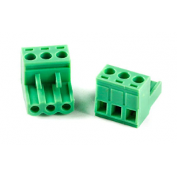 3-Pole Screw Terminal Block for Industrial PCs - 2EDG 5.08mm