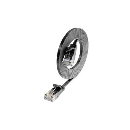 Katt. 6 U/UTP nätverkskabel, smal, för Gigabit-nätverk