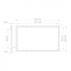 24” High Brightness, High nits, Sunlight Readable, LCD Monitor