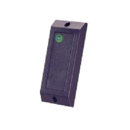 RFID läser 125kHz em standard hex 40bit. 2-tråds RS485 halvduplex. Komhaneeedotstyrd från PC