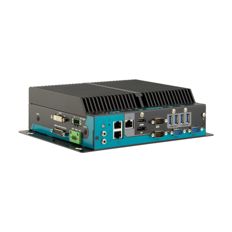 Inbyggd fläktlös dator GEN. 11 i3, i5, i7 fläktlös dator. För DIN-skenemontering. Bred temperatur, TPM 2.0, säker start.