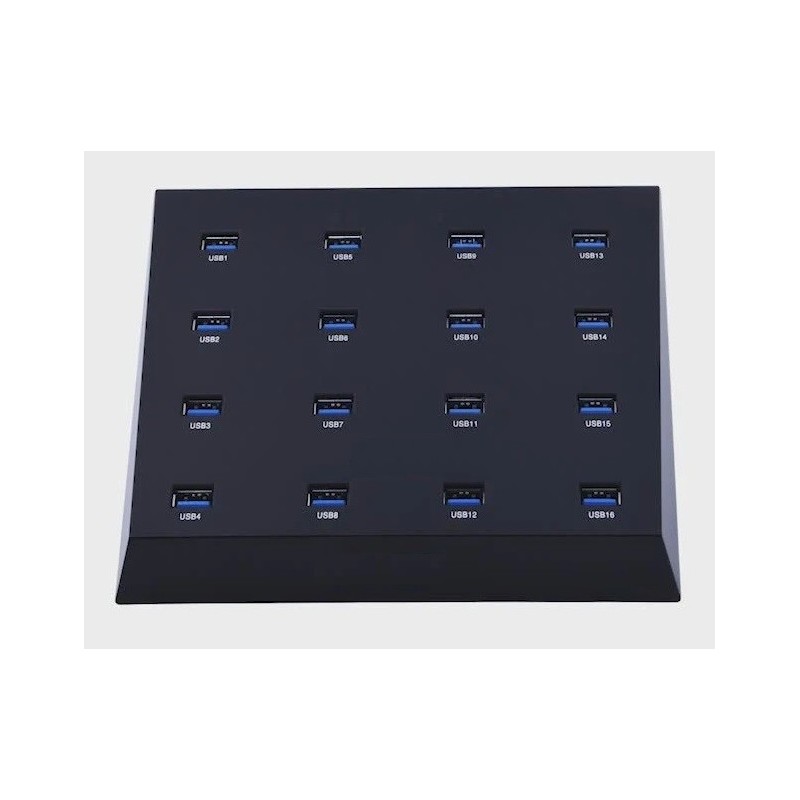 16-port USB 3.0 HUB good for duplicating multiple storage media