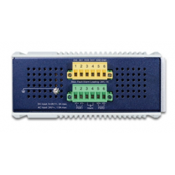 6 ports Managed switch, 4 x RJ45 10/100/1000/2500Mbps, 2 x SFP slot 1000/2500Mbps 9-48VDC or 24VAC supply voltage