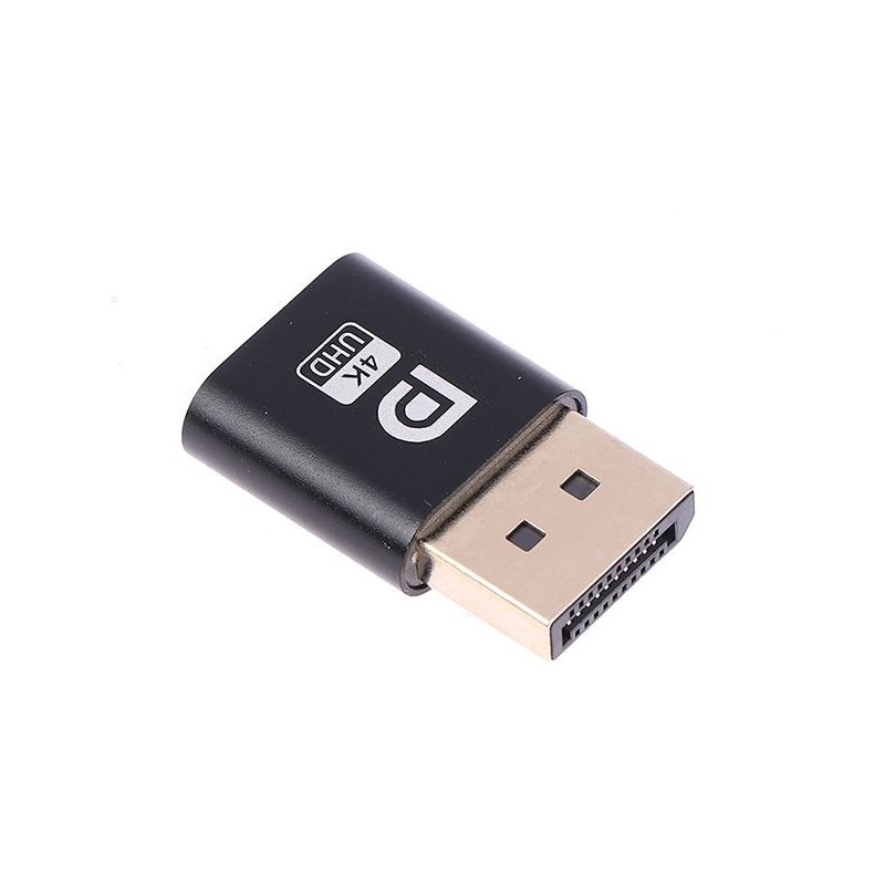 DP DISPLAY PORT EDID GHOST display port, Emulator Dummy plug adapter for 4K