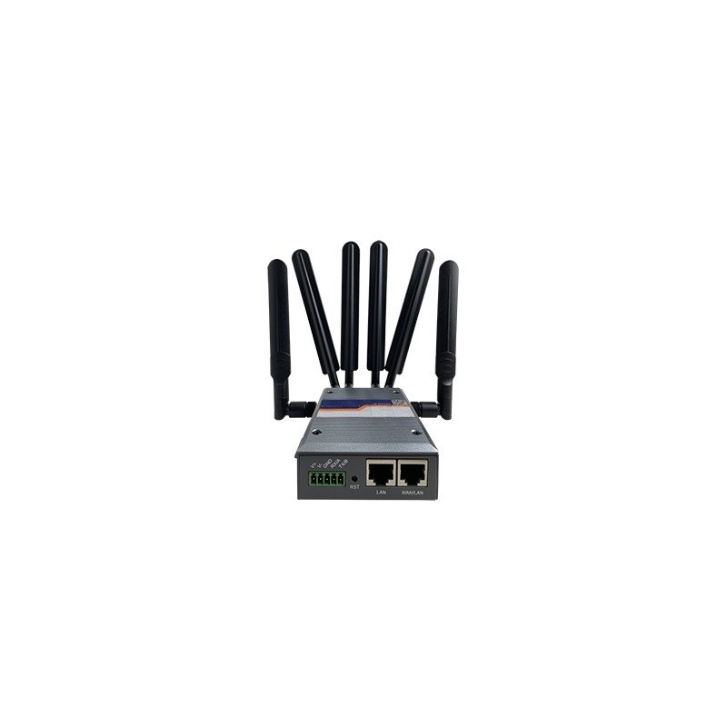 Höghastighets 5G IoT-router, Cat20/16, 2xGigabit LAN, 1xSIM, VPN, Firewall