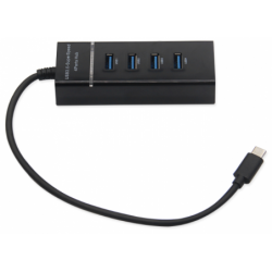 USB-C HUB, USB 3.1-C to 4 x USB 3.0. For smartphone, tablet, MAC
