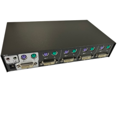 4 PORTS DVI KVM switch PS2