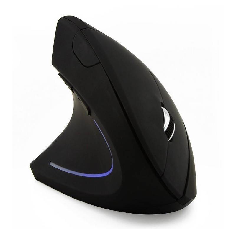 Ergonomic Wireless Mouse for Left Hand 6 Buttons USB