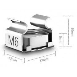 100pcs Screws & Nuts for Industrial Cabinets
