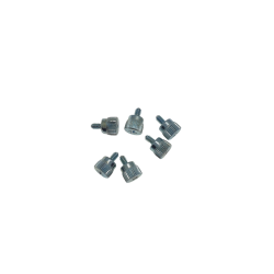 Finger screw for PC with 3 mm thread. Thread length is 5 mm