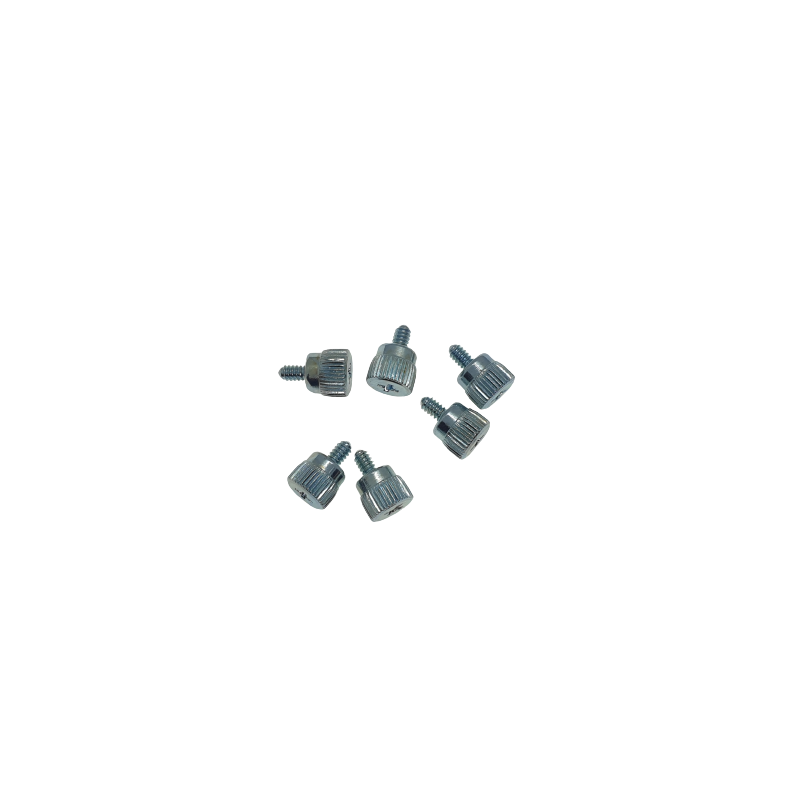 Finger screw for PC with 3 mm thread. Thread length is 5 mm