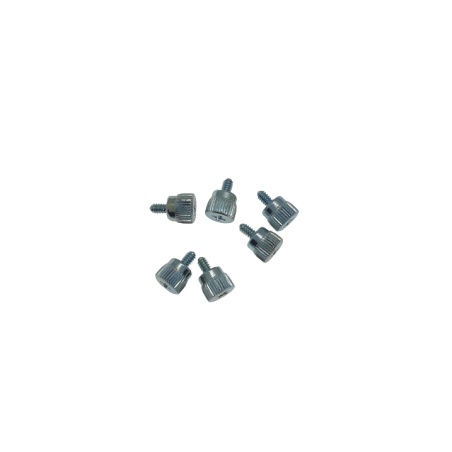 Fingerskruv för PC med 3 mm tråd. Trådlängden är 5 mm