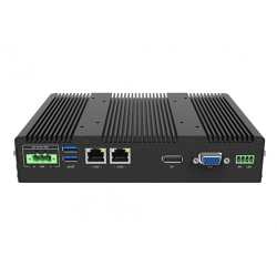 Cincoze P1201-X6425E-R10 embedded Atom X6425E processor, 3xRS232/422/485, 8x isolated I/O, 2x LAN, 4x USB
