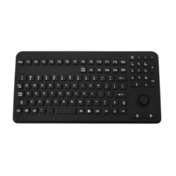 IP68 VESA Mini USB Keyboard with trackball mouse industrial, medical, laboratory Cleaning with alcohol, acetone etc.