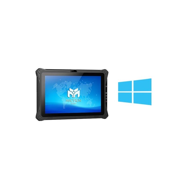 Rugged IP65 Industrial Tablet with Intel i5, Windows 11, Front & Rear Camera, NXP, NFC, WLAN & Bluetooth