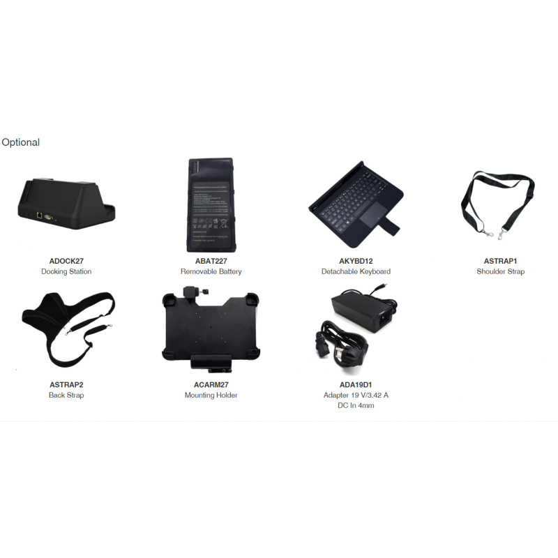 Rugged IP65 Industrial Tablet with Intel i5, Windows 11, Front & Rear Camera, NXP, NFC, WLAN & Bluetooth