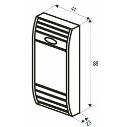 Access control control of electric door lock via Bluetooth, with RFID reader. 200 users