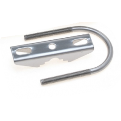 Pipe mounting bracket for Omni Antenna, double bracket, 50mm pipe