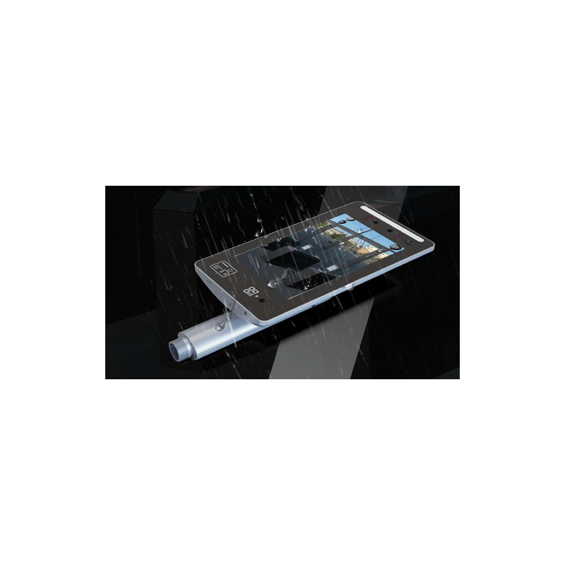 AI Ansiktsigenkänningsterminal. Smart ansiktsigenkänning, ID och temperaturlarmsystem.