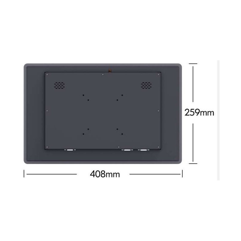 15.6" TFT panel PC I3, 1000nits, High brighness for sunlight use, Touch, RS232/422/485