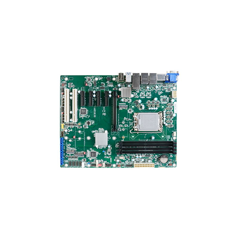 Industrial ATX motherboard 10GBit ethernet, Quad display, USB 3.2, Long Life, 4K, GPU Support virtual GFX-SR-IOV, RS232