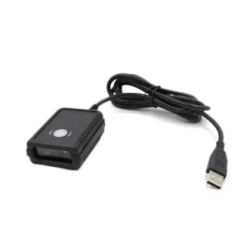Stationary 2D (QR) and 1D barcode scanner, USB. Trigger mode, constant mode. CCD camera