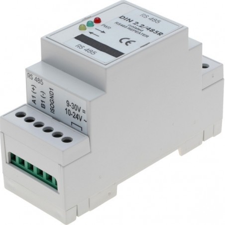 Isolerade RS485 repeatiller för DIN-skena, optillisk isolering